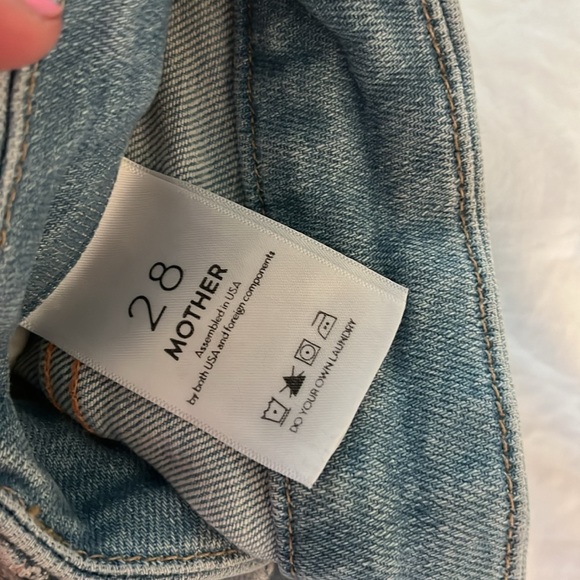 MOTHER The Looker Crop Skinny Jeans in Fresh Catch Size 28 - Picture 16 of 16